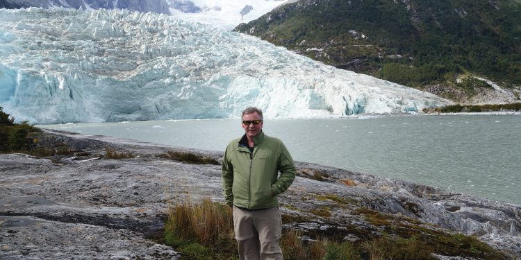 Expertise - each of the Contours Travel team has travelled extensively around Latin America. Rod at Pia Glacier