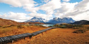 Chile Patagonia Torres del Paine walkway Explora Patagonia Contours Travel