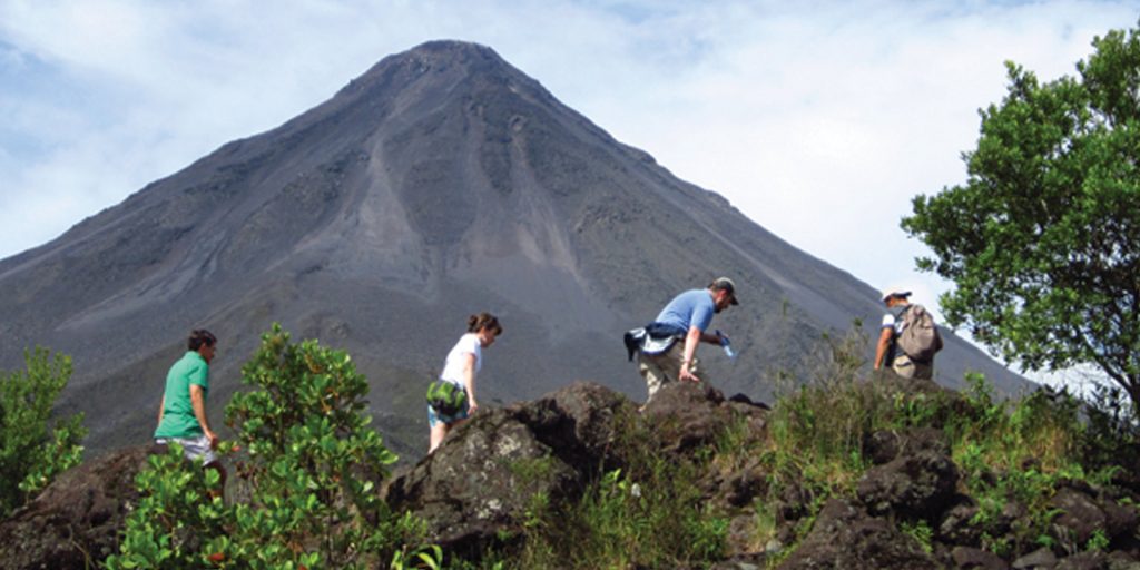 Hike in Arenal Volcano Costa Rica Central America Contours Travel