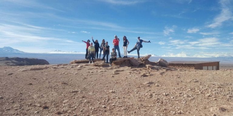 People enjoy their trip to Atacama Desert