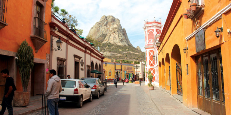 Mexico streets of Queretaro