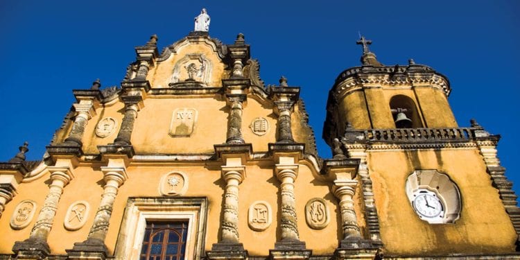 Church the recollection in Leon, Nicaragua Central America Contours Travel