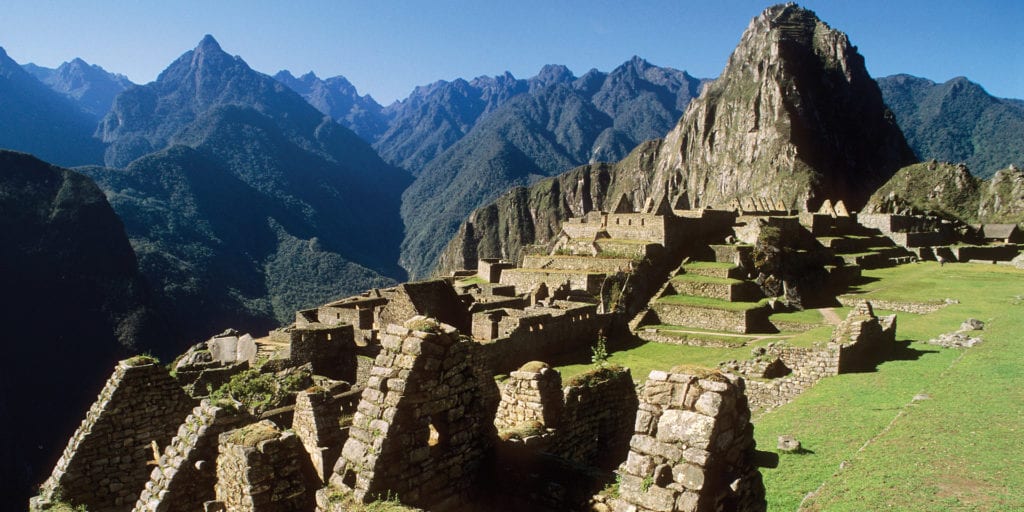 Machu Picchu ruins Peru South America Condor Contours Travel