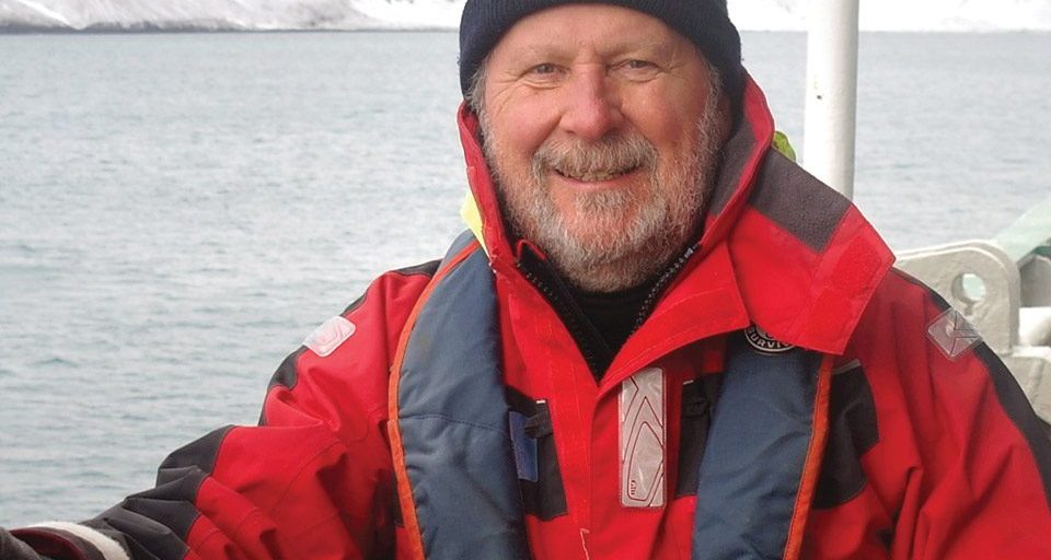 Portrait of Ted in Antarctica