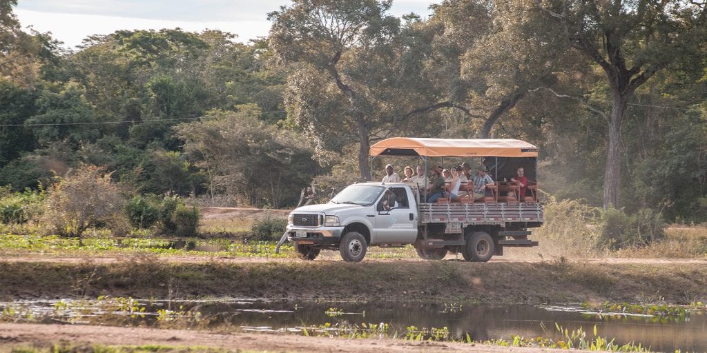 Brazil Araras Pantanal EcoLodge - Photo Safari truck Contours Travel