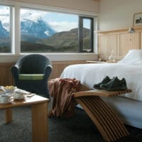 Chile Expora Patagonia room overlooking Cerro Las Torres Contours Travel