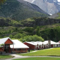 Building Hotel Las Torres. Torres del Paine. Patagonia Chile Contours Travel