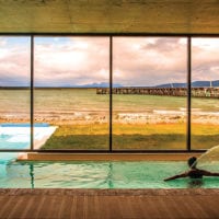 Chile Patagonia Singular Patagonia spa pool Contours Travel