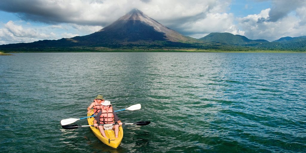 Lake Arenal Costa Rica Central America Contours Travel