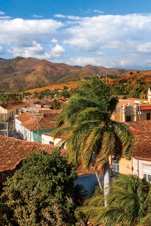 Landscape in Trinidad Cuba Contours Travel