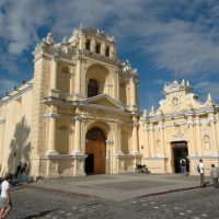 Guatemala Viaventure church Iglesia de San Pedro in Antigua Guatemala