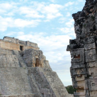 Uxmal ruins in Yucatan