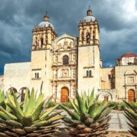 Mexico Oaxaca City Santo Domingo Ex-Convent Contours Travel