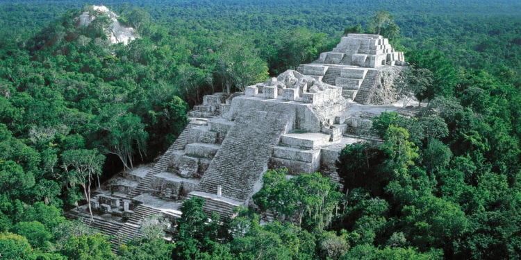 Calakmul ruins