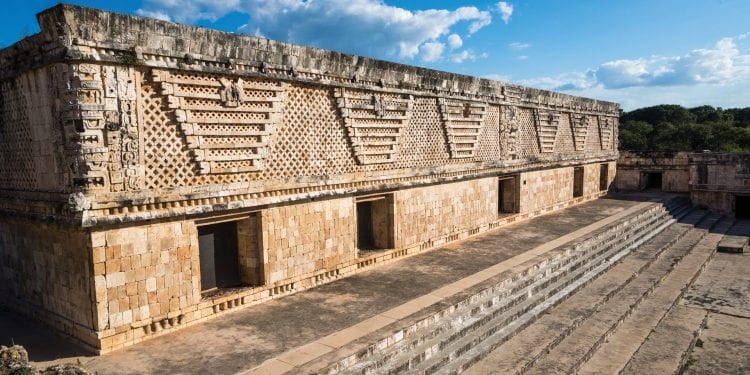 Mexico Uxmal ruins Contours Travel
