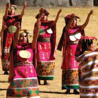 Peru Cuzco Inti Raymi women during the ceremony Ben Price Contours Travel