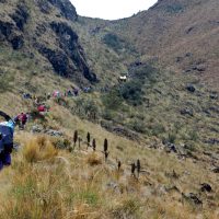 Group hiking the Classic Inca Trail Peru Contours Travel