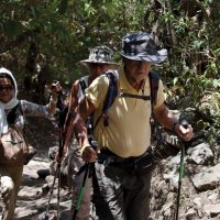 Peru Inca Trail Condor Travel trekkers up