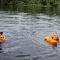 Peru Iquitos Jungle Experiences Zafiro Cruise Swimming Contours Travel