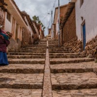 Street in Chinchero Sacred Valley of the Incas Peru Contours Travel