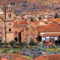 Cuzco Plaza and Cathedral Peru Contours Travel