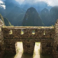 View from Machu Picchu citadel Contours Travel